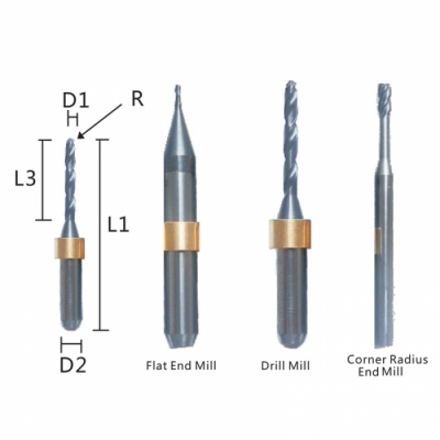 Implant Milling Burs